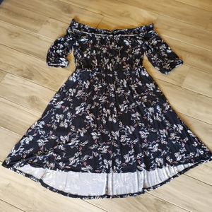 Lane Bryant off the shoulder midi dress 18/20P